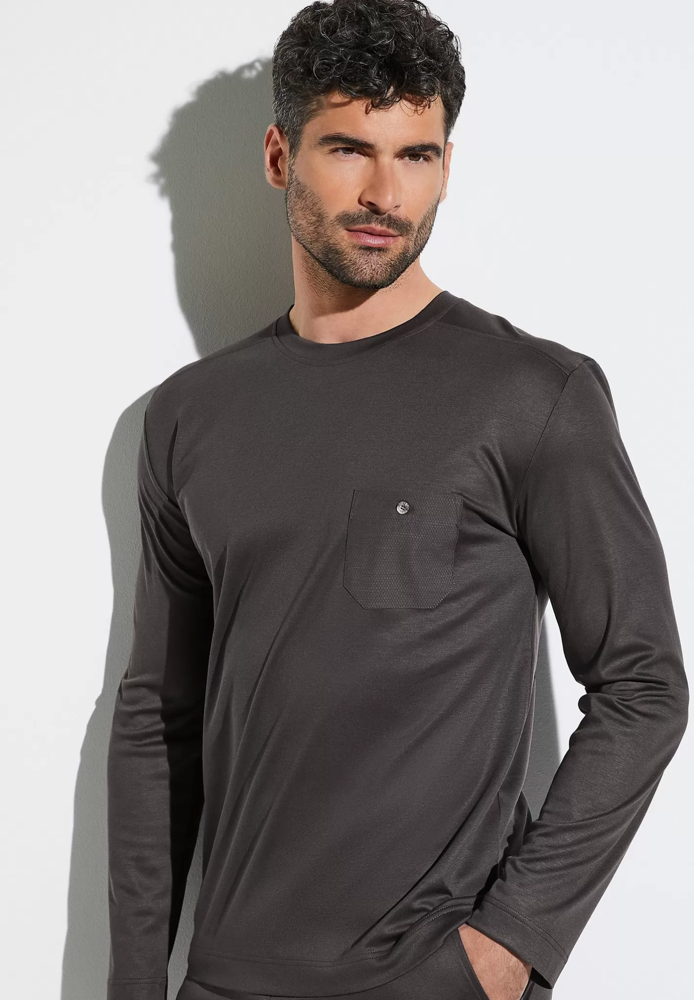 Outlet Modernlounge Men Long Sleeve Shirts