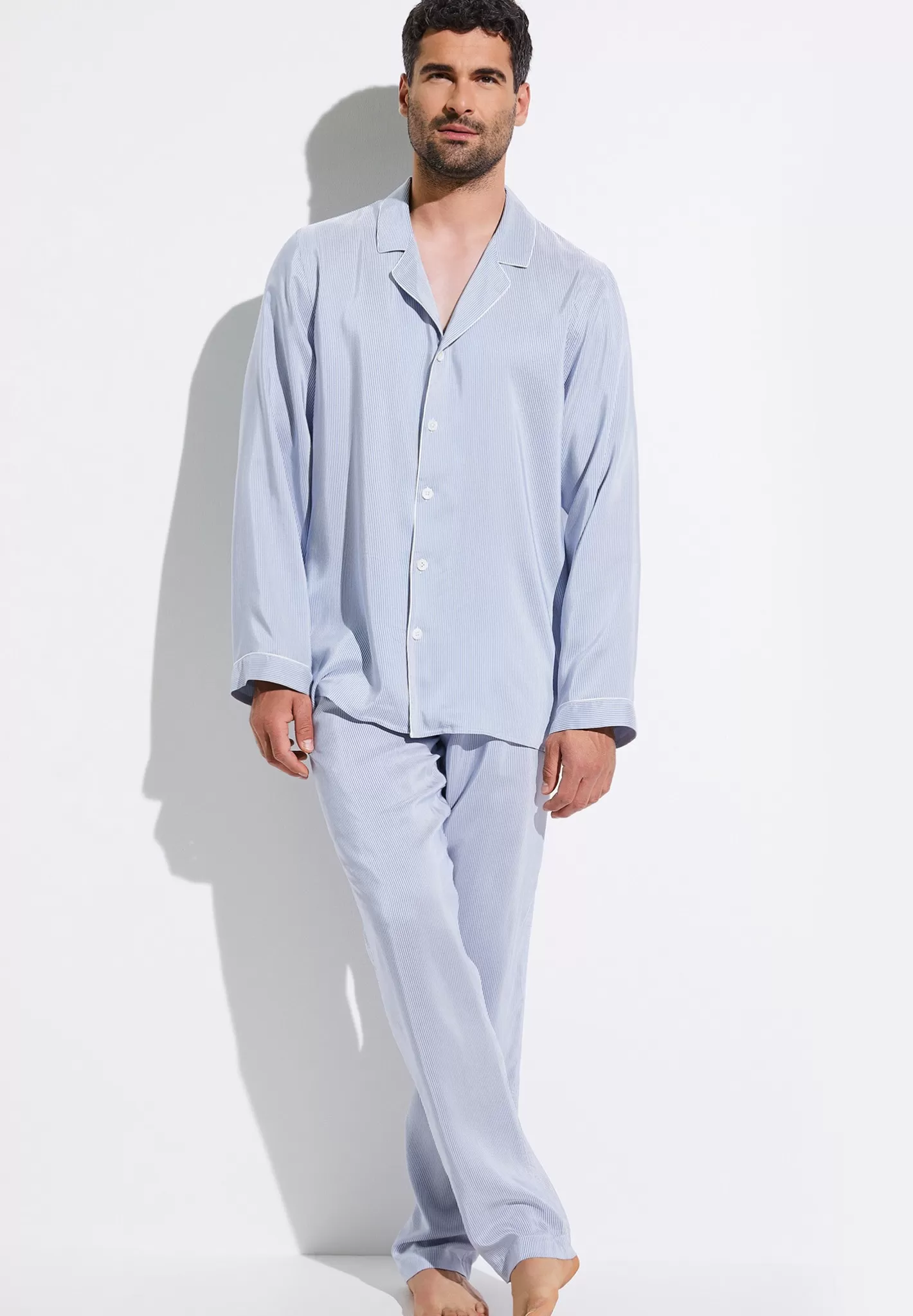 Clearance Pinstripes Men Pyjamas