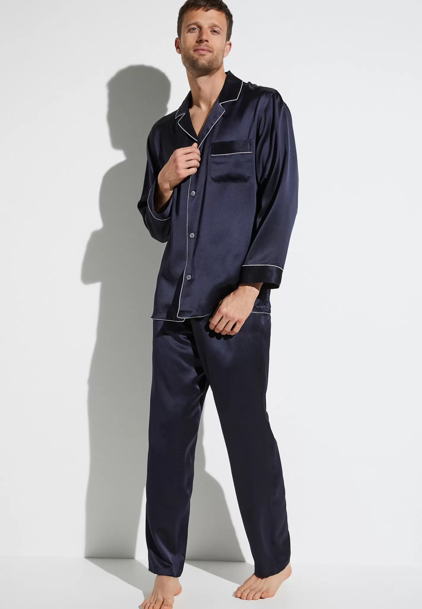 Clearance Silknightwear Men Pyjamas